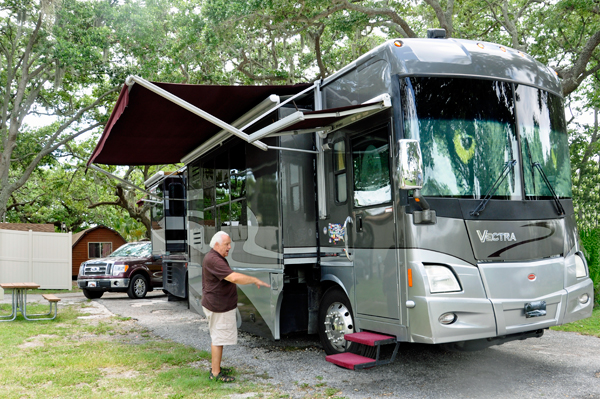 the RV of the two RV Gypsies